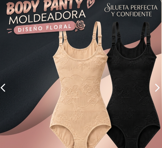 body nuevo con flores