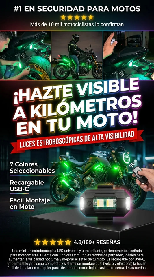 luces para moto o carro